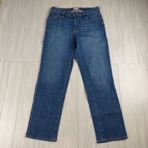 LL Bean Jeans Womens 8 Regular Favorite Fit Medium Wash Denim 30x30 Straight Leg